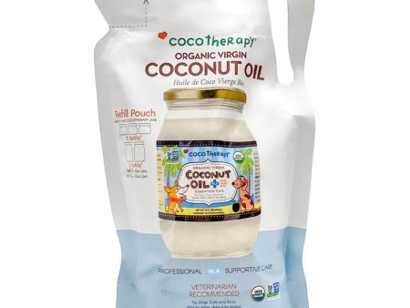 CocoTherapy Organic Virgin Coconut Oil For Cats, Dogs & Birds (Refill) 24oz Cheap