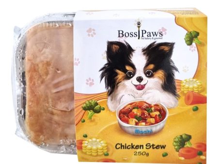 BossiPaws Chicken Stew With Pastry Frozen Dog Treat 250g For Cheap