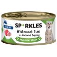 Sparkles Colours Whitemeat Tuna With Mackerel Topping Canned Cat Food 70g x 24 Online Hot Sale