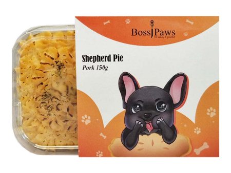 BossiPaws Shepherd’s Pie Pork Frozen Dog Treat 150g on Sale