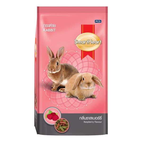 Smartheart Raspberry Flavour Rabbit Food 1kg Online Sale