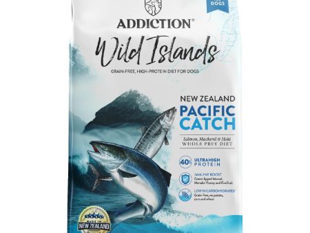 25% OFF: Addiction Wild Islands Pacific Catch Salmon, Mackerel & Hoki Grain Free Dry Dog Food Online Sale