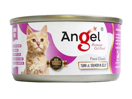 Angel Tuna & Salmon in Jelly Canned Cat Food 80g For Discount