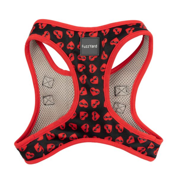 FuzzYard Step-In Dog Harness (Heart Breaker) Online now