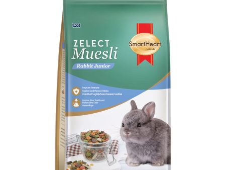 Smartheart Gold Zelect Muesli Junior Rabbit Food 500g (Exp Dec 2022) For Cheap