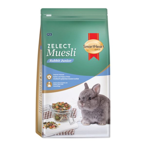 Smartheart Gold Zelect Muesli Junior Rabbit Food 500g (Exp Dec 2022) For Cheap