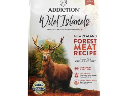 25% OFF: Addiction Wild Islands Forest Meat Venison, Fish & Beef Grain Free Dry Dog Food Sale