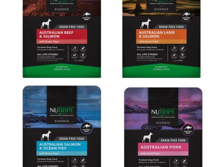 TRIAL SPECIAL 15% OFF : Nutripe Essence Australian Grain-Free Dry DOG Food 200g Cheap