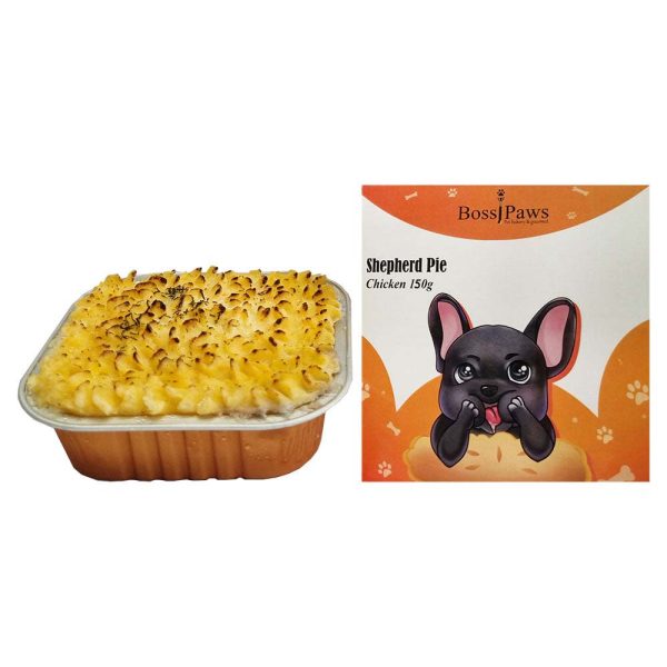 BossiPaws Shepherd’s Pie Chicken Frozen Dog Treat 150g For Sale