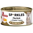 Sparkles Colours Chicken With Pumpkin Topping Canned Cat Food 70g x 24 Online Hot Sale