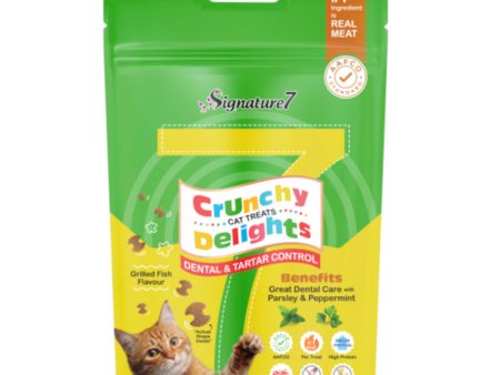 Signature7 Dental Care & Tartar Control Cat Treats 50g Online