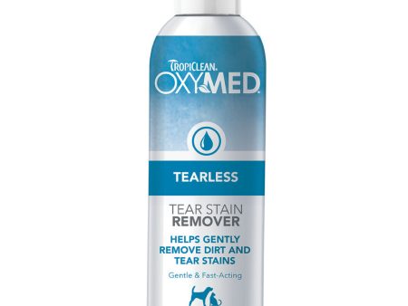 15% OFF: Tropiclean OxyMed Tearless Tear Stain Remover For Cats & Dogs 8oz Fashion