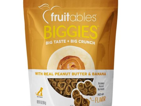 $7 OFF: Fruitables Biggies Peanut Butter & Banana Dog Treats 16oz For Cheap