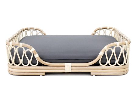 Fura Albi Rattan Bed For Cats & Dogs (Biscuit) Cheap