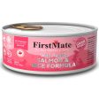 FirstMate Wild Pacific Salmon & Rice Formula Grain Friendly Canned Cat Food 156g Hot on Sale