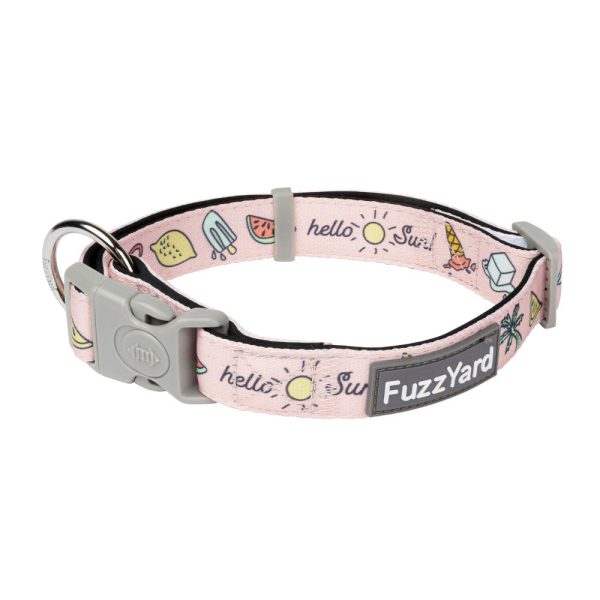 FuzzYard Dog Collar (Hello Sun) For Sale