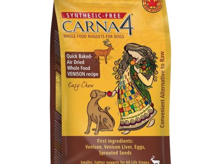 BUNDLE DEAL: Carna4 Quick Baked Air Dried Easy Chew Venison Grain-Free Dry Dog Food For Sale