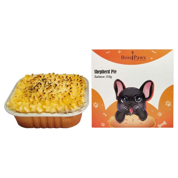 BossiPaws Shepherd’s Pie Salmon Frozen Dog Treat 150g Online now