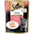 20% OFF: Sheba Chicken Premium Loaf for Kitten Pouch FIne Cat Food 70g x 12 on Sale