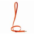 30% OFF: Moshiqa Balley Leather Dog Leash (Orange) For Sale