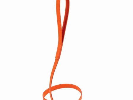 30% OFF: Moshiqa Balley Leather Dog Leash (Orange) For Sale