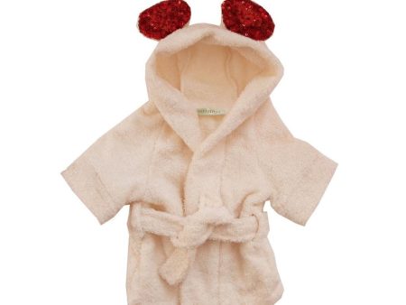 Moshiqa Lady Bug Dog Bathrobe Fashion