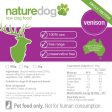 NatureDog Raw Venison Frozen Dog Food 500g Fashion