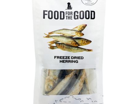 25% OFF: Food For The Good Herring Freeze-Dried Treats For Cats & Dogs 50g Online now