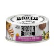 Absolute Holistic Broth Chunks Chicken Cutlets & Chia Seeds Grain-Free Canned Food For Cats & Dogs 80g Sale