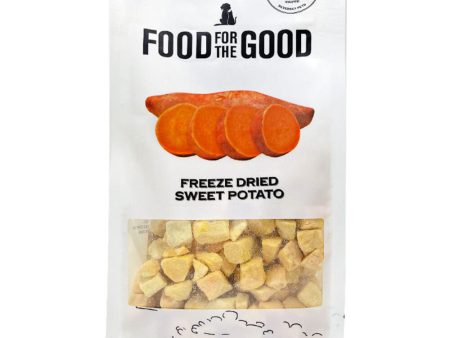 25% OFF: Food For The Good Orange Sweet Potato Freeze-Dried Treats For Cats & Dogs 100g For Sale