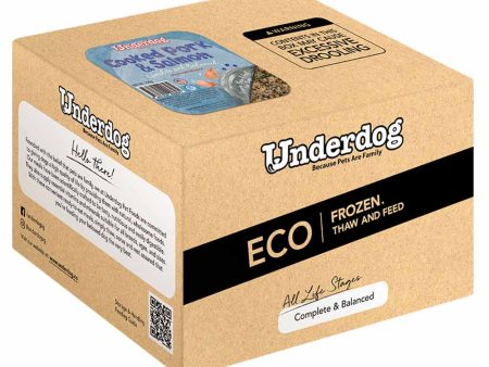 Underdog Cooked Pork & Salmon Complete & Balanced Eco Pack Frozen Dog Food 3kg Online Hot Sale