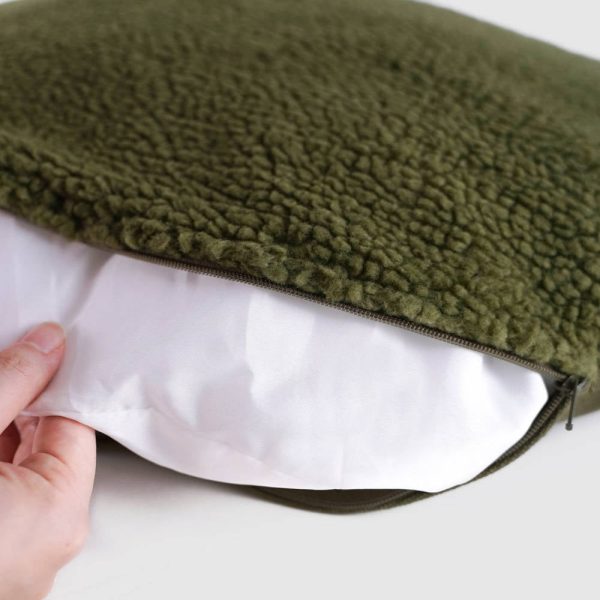 Sputnik Military Reversible Pillow Dog Bed (Khaki) Hot on Sale