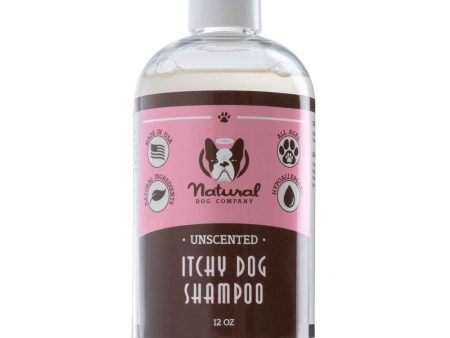 Natural Dog Company Unscented Itchy Skin Hypoallergenic Dog Shampoo 12oz Discount