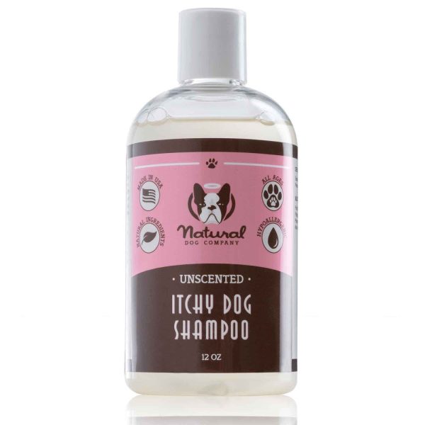 Natural Dog Company Unscented Itchy Skin Hypoallergenic Dog Shampoo 12oz Discount