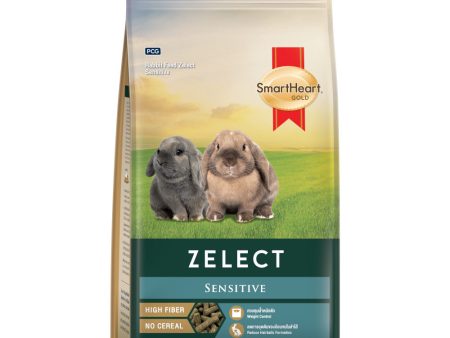 Smartheart Gold Zelect Sensitive Rabbit Food 500g on Sale