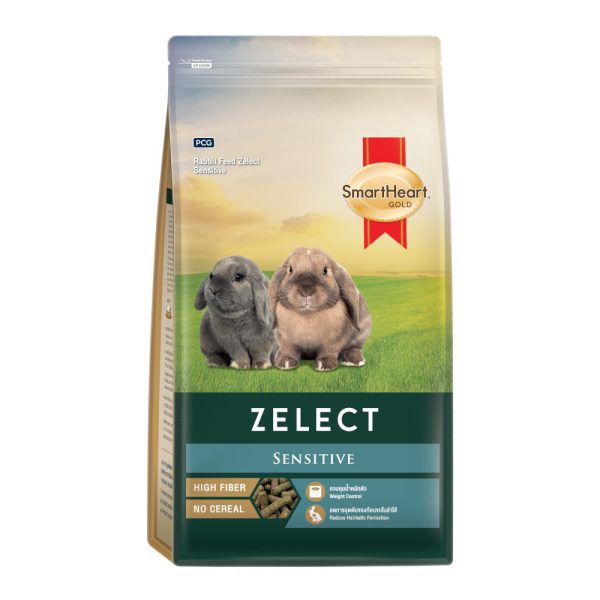 Smartheart Gold Zelect Sensitive Rabbit Food 500g on Sale