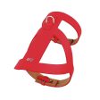 30% OFF: Moshiqa Lucca Leather Dog Harness (Red) For Sale