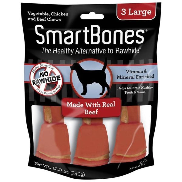 SmartBones Large Chew Bones Dog Treats Hot on Sale