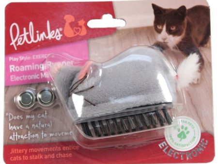 PETLINKS ROAMING RUNNER ELECTRONIC MOUSE CAT TOY Fashion